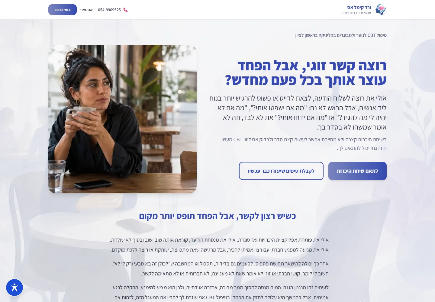דף נחיתה ממוקד